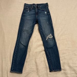 Gap skinny ankle high rise